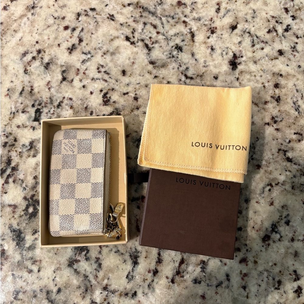 Louis Vuitton Checkered Key Pouch